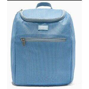 New JUNE SHINE Insulated Backpack cooler in Marine Blue, Retail $60 Unopened
